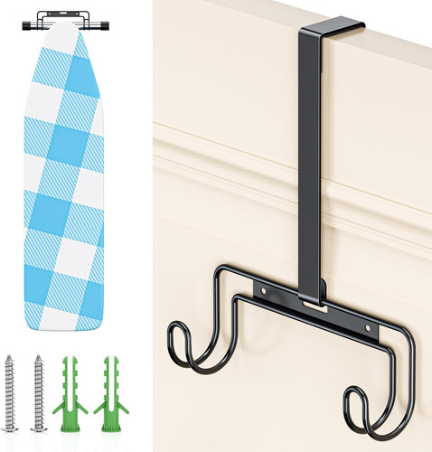 Ironing board holder wall - board,